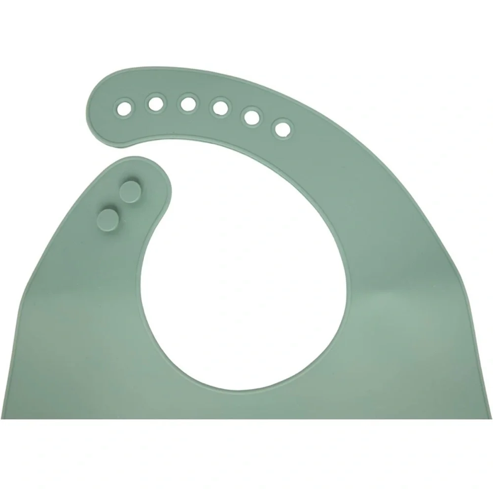 Lila & Jack's Baby Set BPA Free Food Grade Silicone Spork Spoon Bib Plate